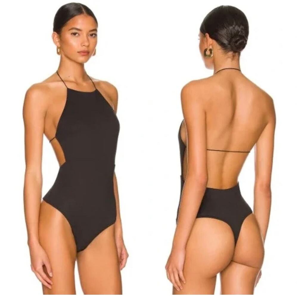 Alix NYC Penn Black Bodysuit